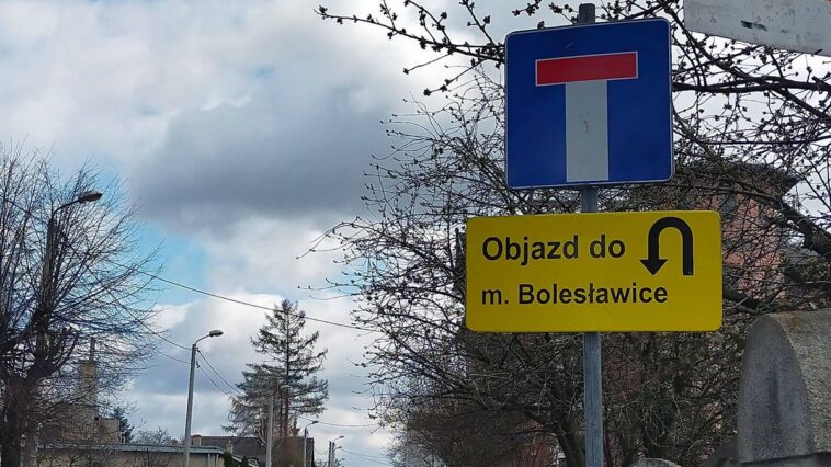 Objazd Bolesławice Jaworzyna Śląska